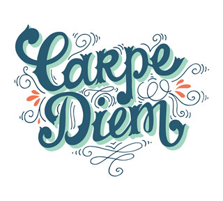 Carpe Diem Sticker