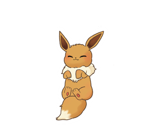 Cute Eevee Sticker