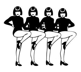 fuckoffrockettes_Artboard 12.png Sticker