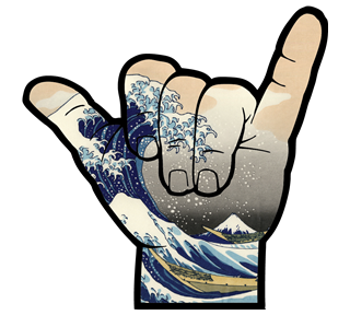 SY_HangTenWaveKanagawa_Artboard 1.png Sticker