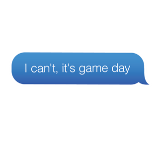 SY I cant its game day Sticker