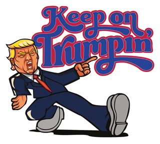 SY_KeepOnTrumping_Artboard 4.png Sticker