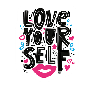 Love Yourself Sticker
