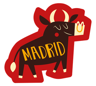 Madrid Sticker