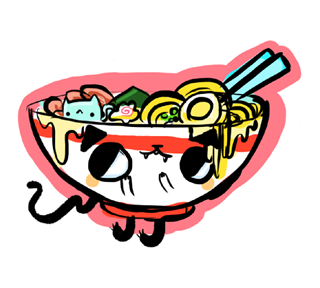 Sara Sarhangpour_Ramen_Artboard 1.png Sticker