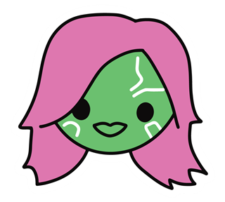 SY_Gamora Sticker