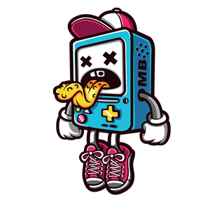 Street Gameboy Sticker