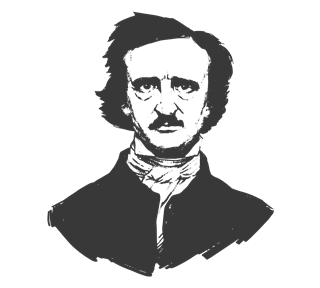 SY_EdgarAllanPoe Sticker
