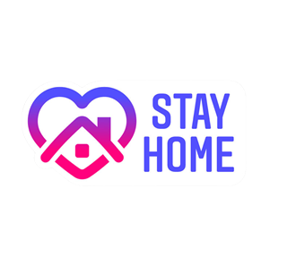 Stay Home Sticker