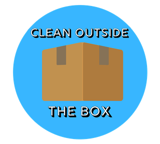 CleanOutsideTheBox Sticker