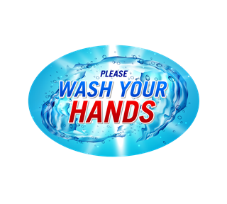 PleaseWashYourHands Sticker
