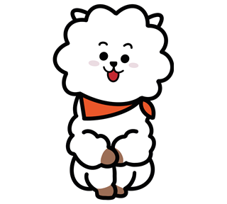 BT21 RJ Sticker