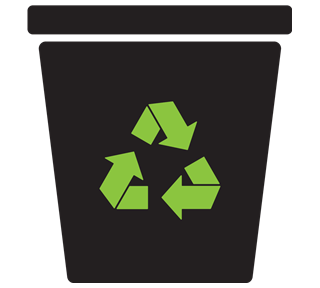 Recycling Bin Sticker