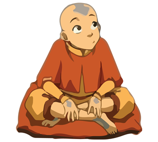 Avatar Aang Sticker