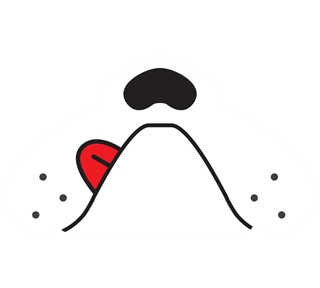 Dog Face Sticker