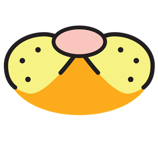Garfield Face Sticker