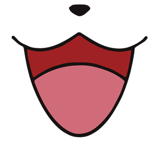 Pokemon Anime Mouth Sticker