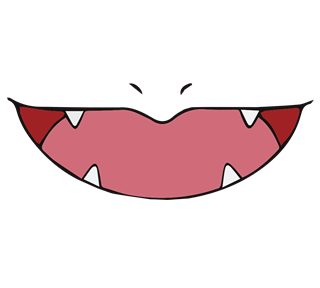 Squirtle Mouth Sticker