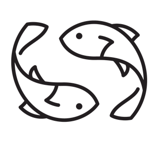 Pisces Fish Sticker