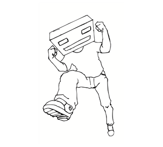 TDB 1s.jpg Sticker