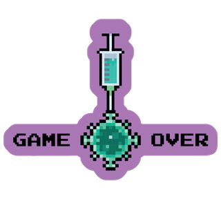 Game Over Sticker