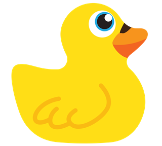 Duck Sticker