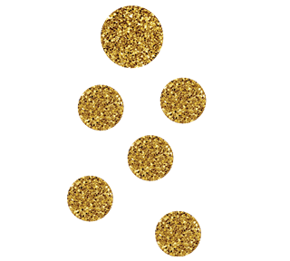 Glitter Bubbles Sticker