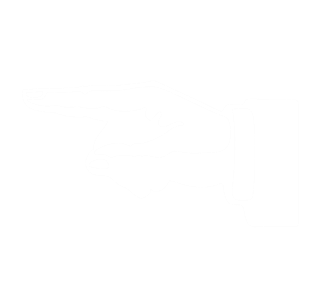 Pointing Hand Left Sticker