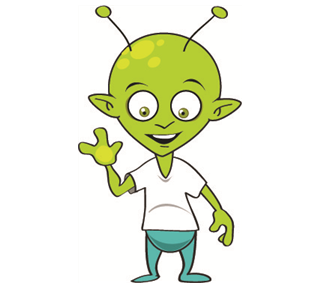 alien.jpg Sticker