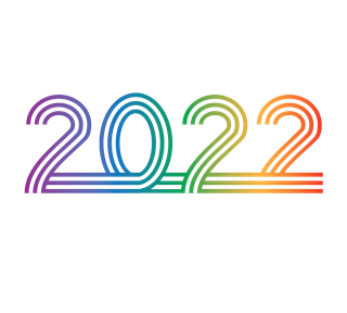 2022 Rainbow Sticker