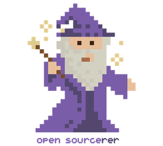 Open Sourcerer Sticker
