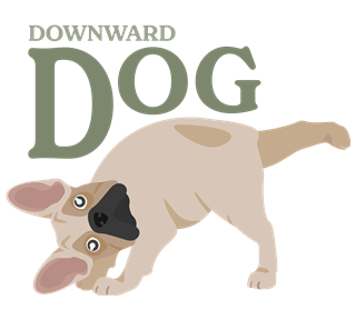 Downward Dog Sticker