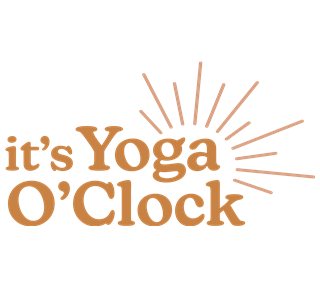 It's Yoga O'Clock Sticker