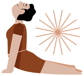 Man Cobra Pose Sticker