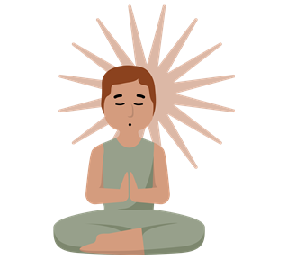 Man Easy Pose Sticker