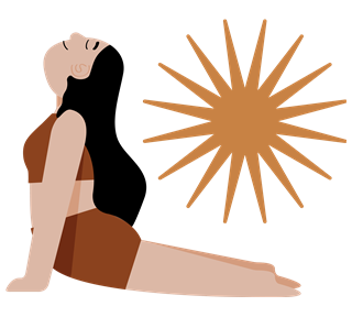 Woman Cobra Pose Sticker