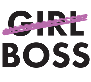 Boss, Not Girl Boss Sticker