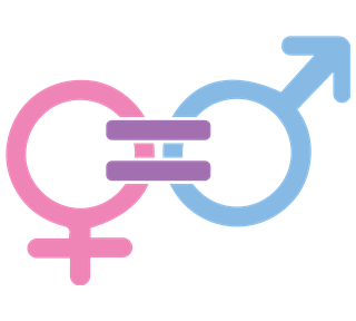 Gender Equality Symbols Sticker