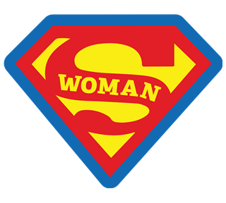 Super Woman Sticker