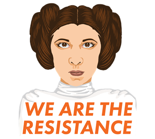 We Are The Resistance Sticker