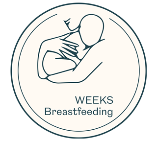 Cuddle Weeks Of Breastfeeding Sticker