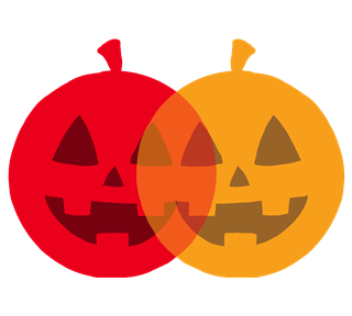 Pumpkin Card Smiley Sticker