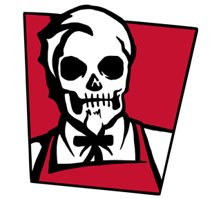RIP KFC Sticker