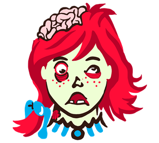 Zombys Sticker