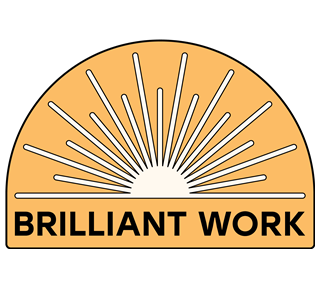 Bohemian Brilliant Work Sticker