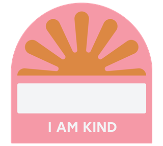 I Am Kind Label Sticker