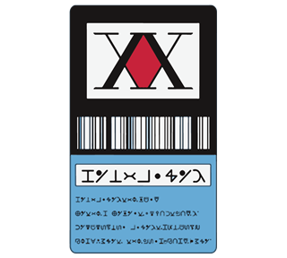 Hunter X Hunter Card Sticker