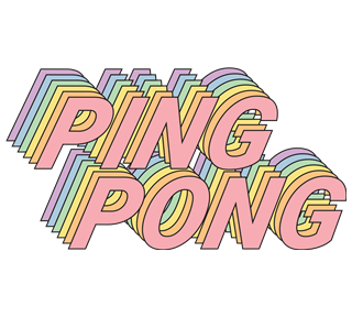 Ping Pong Sticker
