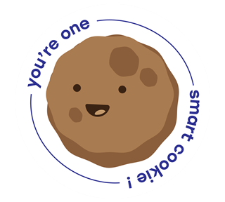 Smart Cookie Sticker
