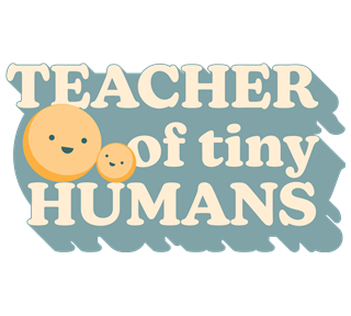 Teacher of Tiny Humans Sticker